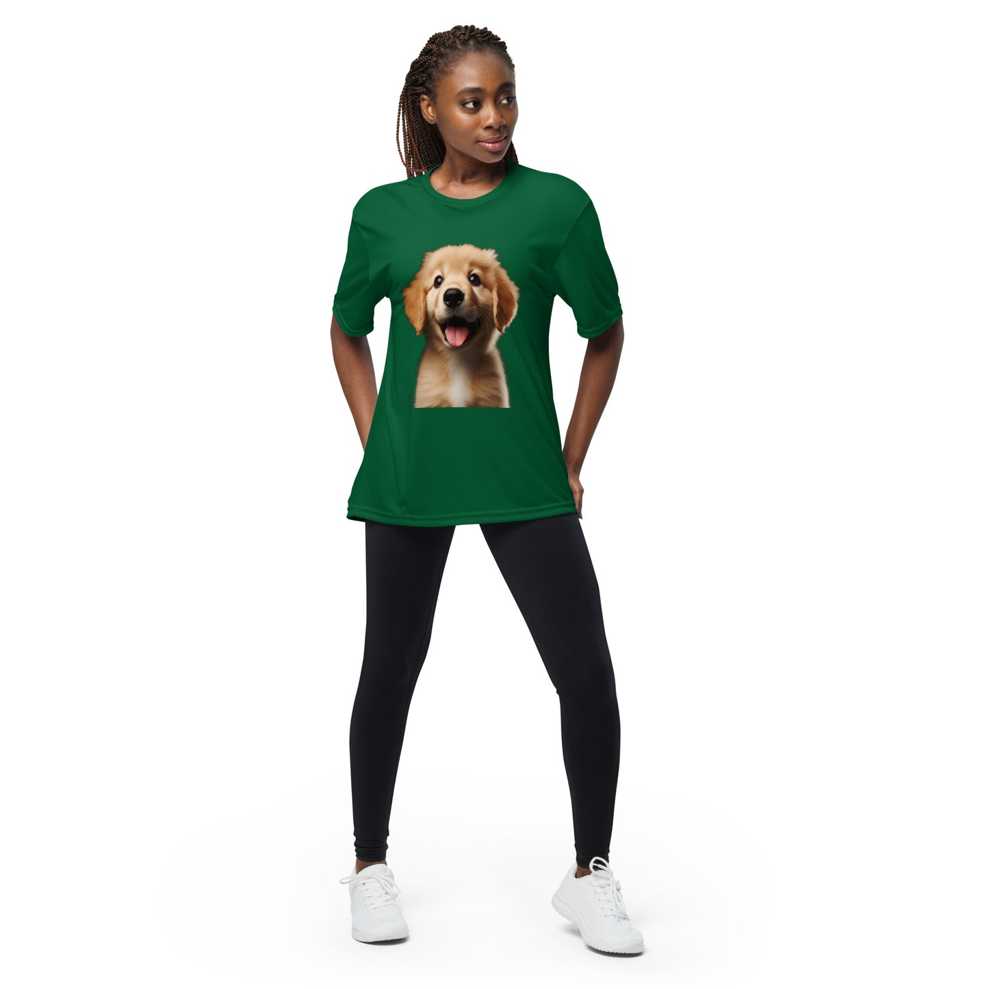 Unisex performance crew neck t-shirt