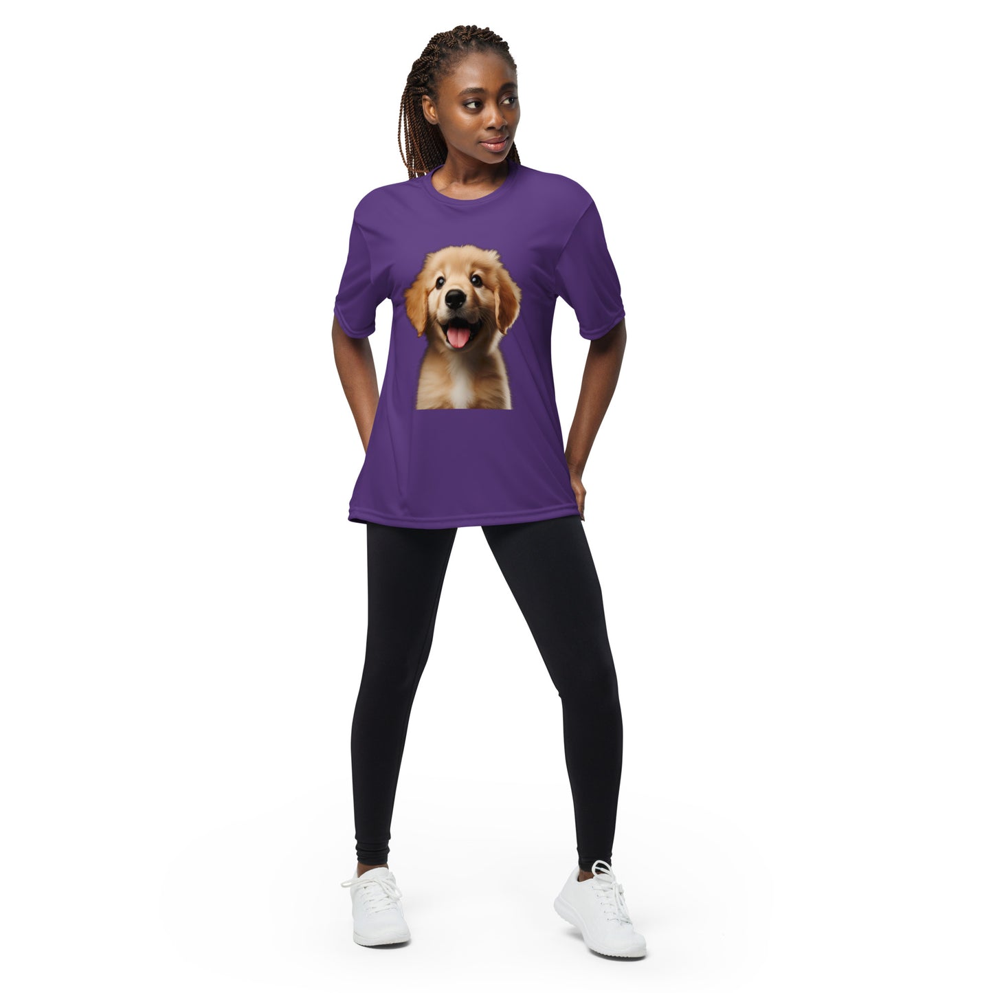 Unisex performance crew neck t-shirt