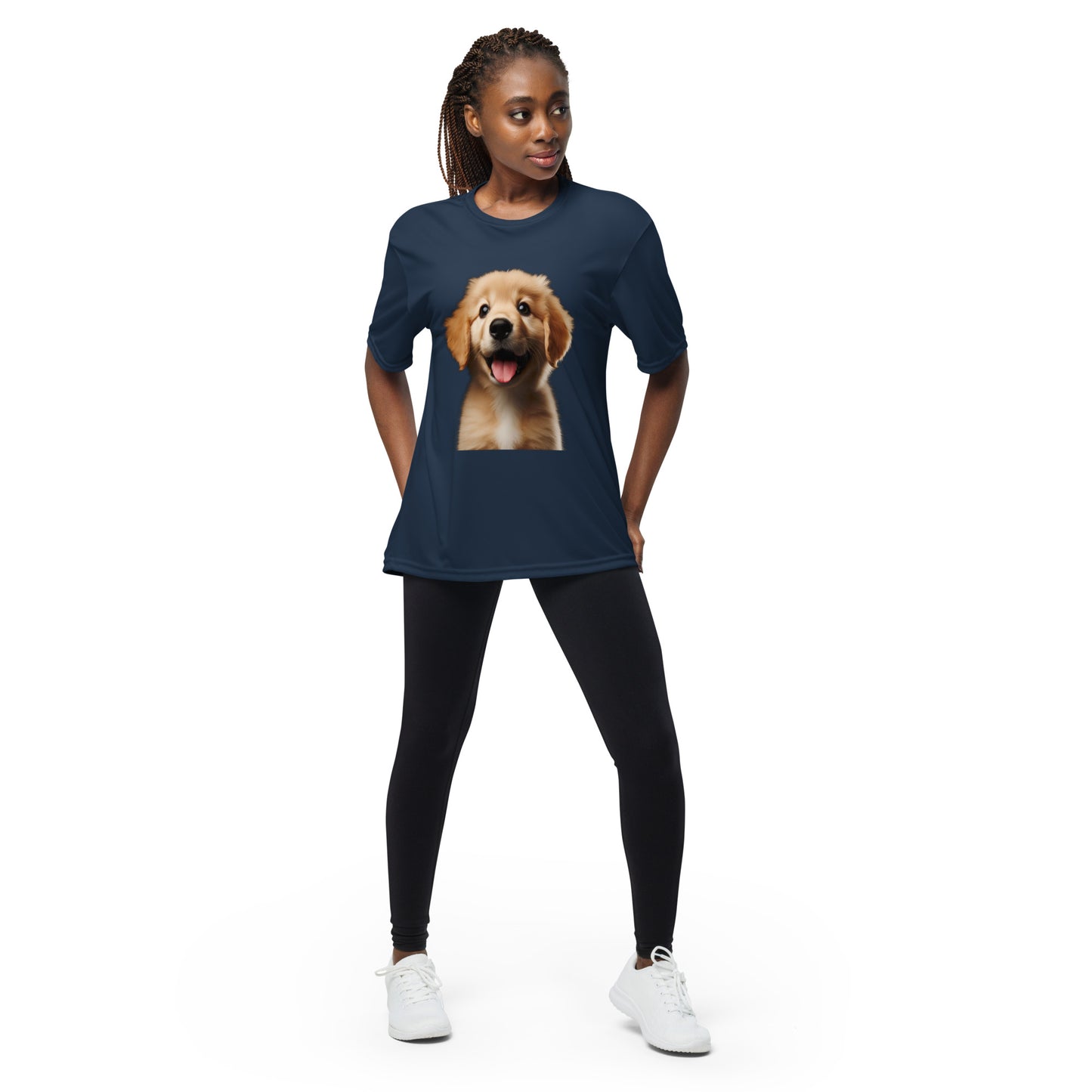 Unisex performance crew neck t-shirt