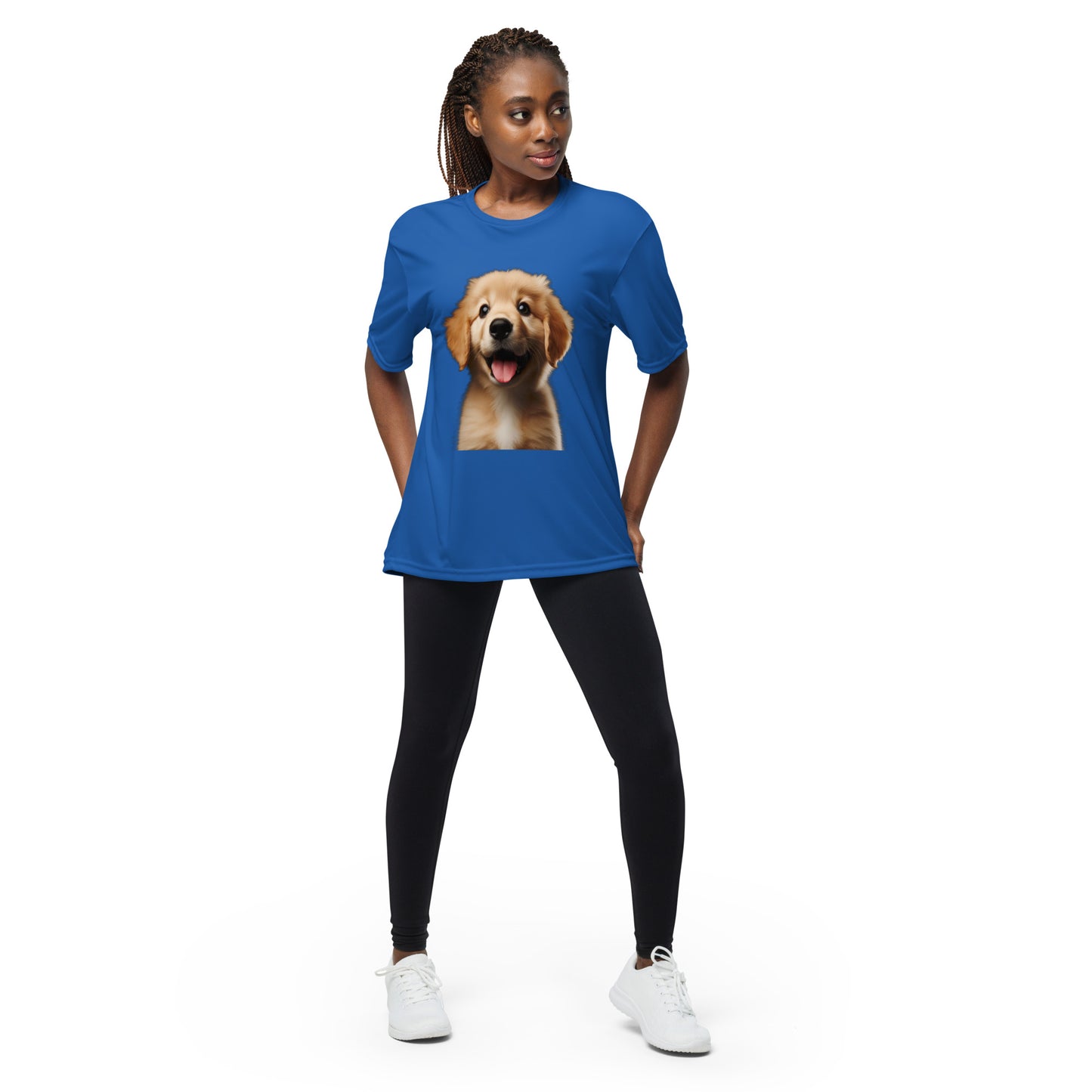 Unisex performance crew neck t-shirt