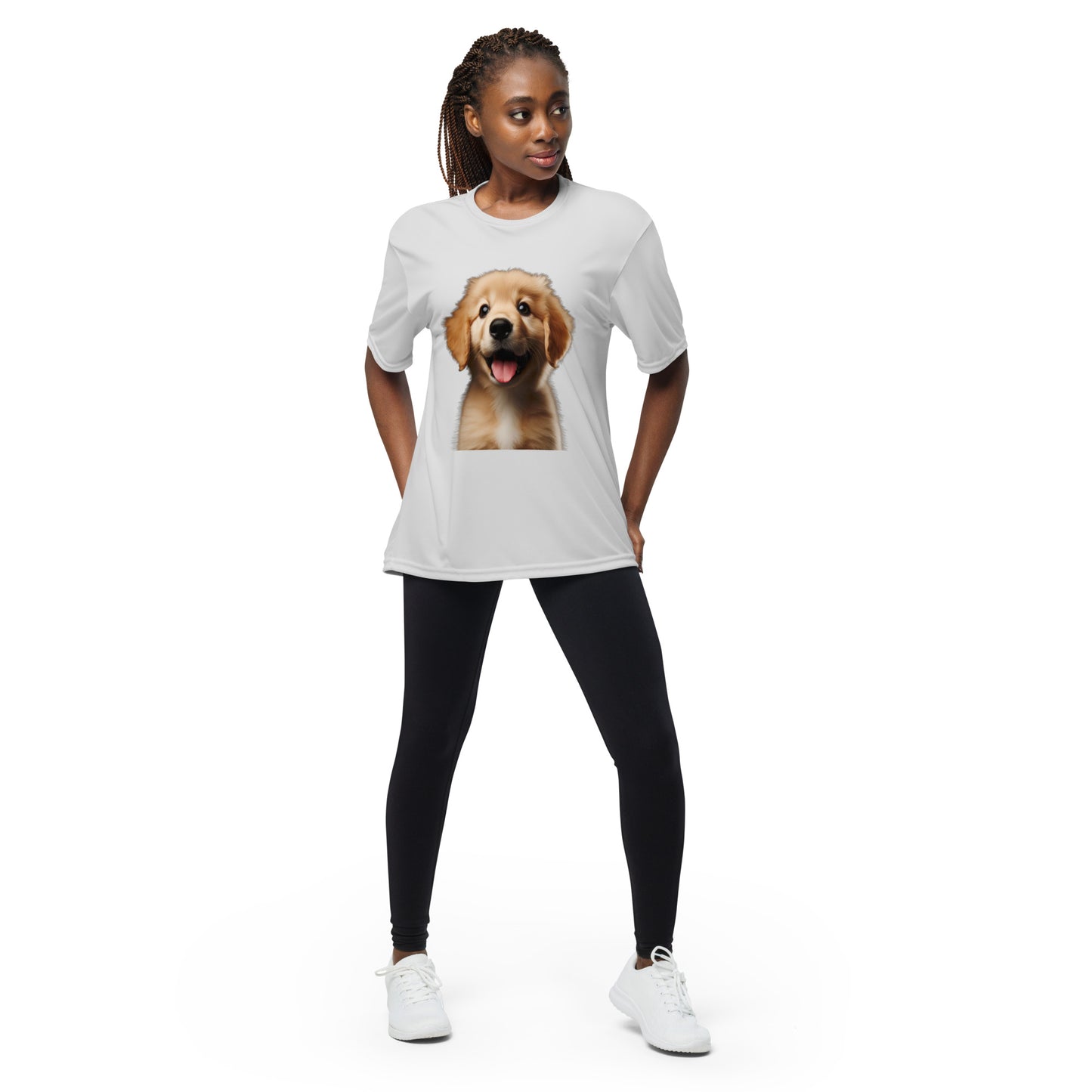 Unisex performance crew neck t-shirt