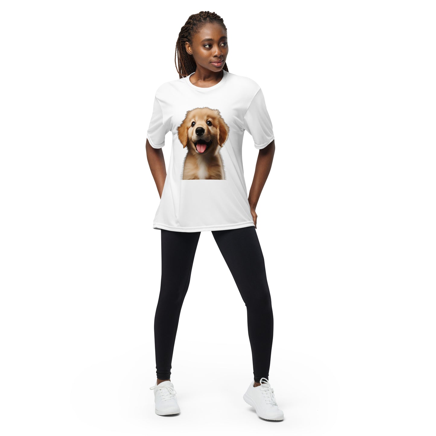 Unisex performance crew neck t-shirt